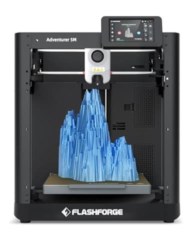 FLASHFORGE 3D Printer AD5M, CoreXY 600mm/s High-Speed Printer with 1-Click Auto Leveling, High-Temp Direct Drive Extruder, 3s Quick-Swap Nozzle, 220×220×220mm Build Volume - Image 1