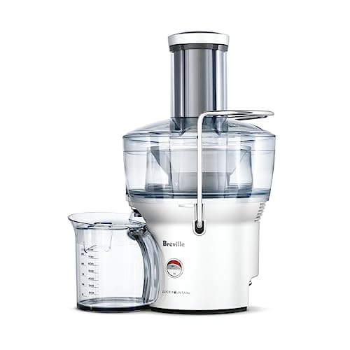 Breville BJE200XL Juice Fountain Compact Centrifugal Machine, 25 fl oz, Silver - Image 1