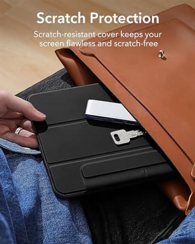 ESR for iPad Air 11 Inch Case M3/M2 (2025/2024), iPad Air 5th/4th Gen (2022/2020), Powerful Magnetic Attachment, Slim Trifold Stand Case, Auto Wake/Sleep, Durable Protection, Black - Image 9