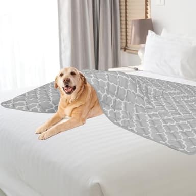 PUPTECK Dog Cooling Mat Pad for Medium Large Dogs, Cooling Blanket for Kennels Crate Floor, Dog Cat Summer Sleeping Bed Outside, Washable & Portable, Large 28"x40" - Image 7