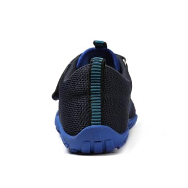 KUBUA Kids Sneakers Toddler Boys Girls Barefoot Shoes Naturally Minimalist Zero Drop Walking Shoes for Outdoor Sports Tennis Running Training Athletic A Blue 7 Toddler - Image 3