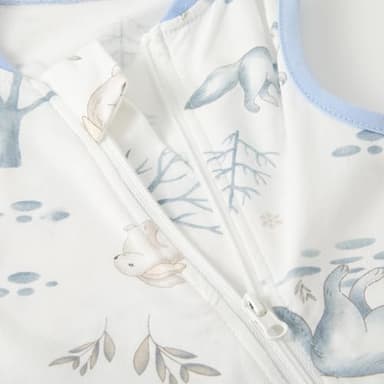 Duomiaomiao 2 Pack 0.5 TOG Toddler Sleep Sack 12-24 Months 100% Cotton Lightweight Baby Sleep Sack with Feet, Breathable Comfy Toddler Wearable Blanket - Image 6