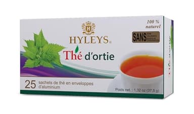 Hyleys Natural Wellness Nettle Leaves with Black Tea - Pure Ceylon Tea Blend - 100% Natural, Sugar-Free, Gluten-Free, Non-GMO - 25 Tea Bags - Image 5