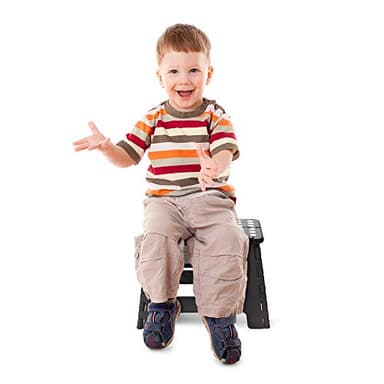 ACSTEP Folding Step Stool 9'' Tall Kids Step Stool Holds Up to 300 lb Plastic Foldable Step Stools for Kids Non-Slip Surface with Carry Handle Collapsible Stool for Home, Outdoor and Indoor(Black) - Image 7