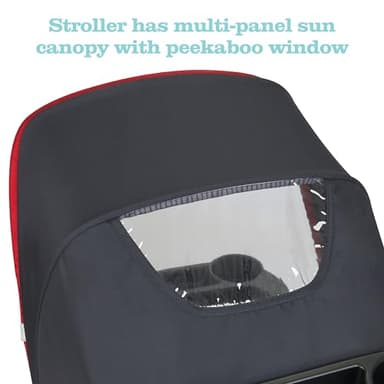 Disney Baby Mickey Mouse Simple Fold LX Travel System, Lift to fold compactly in Less Than a Second for Easy Storage; self-Standing When Folded, Mickey Blogger - Image 6