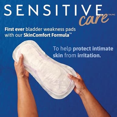 TENA Sensitive Care Incontinence Pads, Bladder Control, Postpartum for Women, Overnight Absorbency, Extra Coverage, 90 Count - Image 5