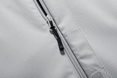 OTU Men's Lightweight Waterproof Hooded Rain Jacket Outdoor Raincoat Shell Jacket for Hiking Travel Light Grey M - Image 8