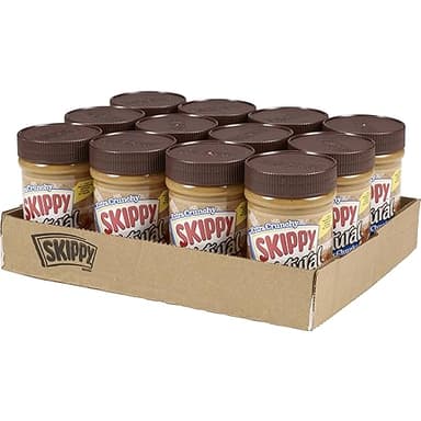 SKIPPY Natural SUPER CHUNK Peanut Butter Spread, 7 g Protein Per Serving, 15 oz (12 Pack) - Image 4