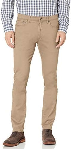 Amazon Essentials Slim Fit Khaki Pants for Men, 5-Pocket Stretch Twill - Image 2