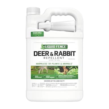 Liquid Fence Deer And Rabbit Repellent Ready-To-Use, Apply Year-Round, 1 Gallon - Image 1