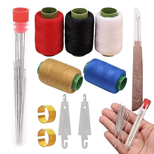 37PCS Sewing Tool Set, Needle and Thread Kit, Needles Thread Hand Repair Tools, Embroidery Tool Kit, Sewing Needle Kit Set for Home, DIY Craft Kit for Beginners - Image 1