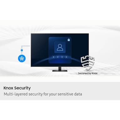 Samsung 43” Smart Monitor M7 (M70F) 4K UHD Display, Samsung Vision AI, Smart TV Apps, Gaming Hub, USB-C, HDMI and USB-A, Black, LS43FM702UNXZA, 2025 - Image 8