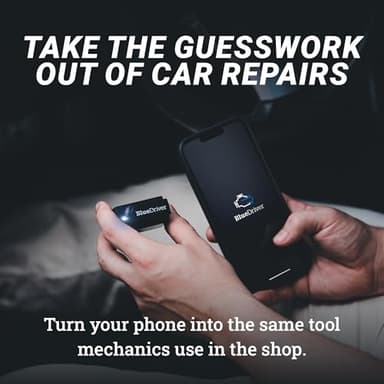 BlueDriver Bluetooth Pro OBDII Scan Tool for iPhone & Android - No Subscription Fee - OBD2 Car Scanner and Code Reader - Diagnose Check Engine, ABS, SRS, Airbag & 7000+ Issues on Vehicles 1996+ - Image 2
