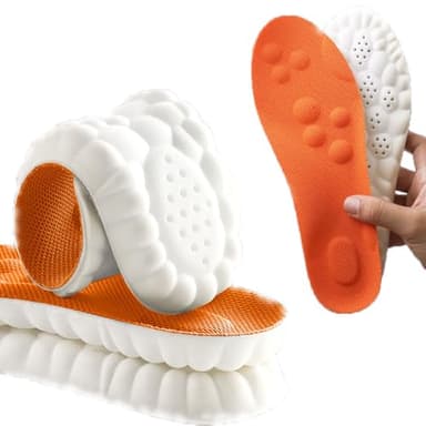 Steppers Insoles for Men Women, New Ultra-Soft Steppers Massage Insole, Trim to Fit Insoles with Arch Support for Foot Pain Relief and Fatigue Reduction (1 Pair-Orange, Men 9-10.5/Women 10.5-12) - Image 7