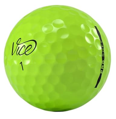 VICE Golf Pro Soft Lime Golf Balls - Image 5