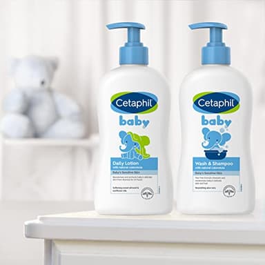 Cetaphil Baby Daily Lotion with Organic Calendula |Vitamin E | Sweet Almond & Sunflower Oils |13.5 Fl. Oz - Image 5