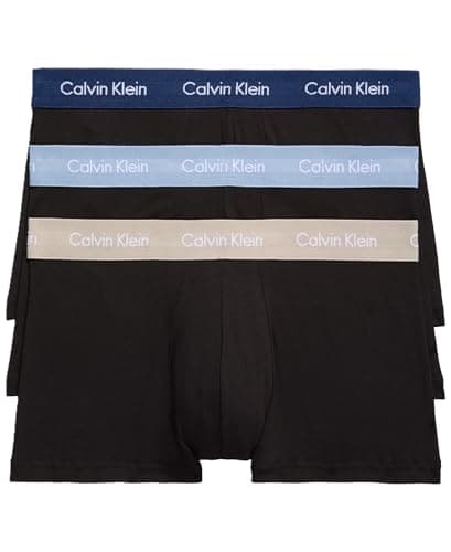 Calvin Klein Men's Cotton Stretch 3-Pack Low Rise Trunk - Image 1