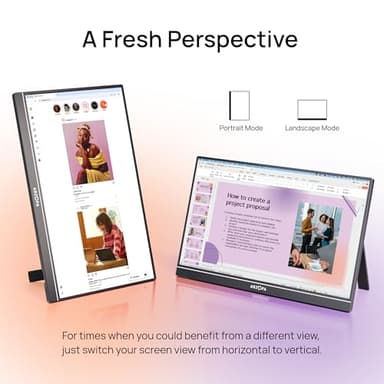 ARZOPA 16.1" Portable Monitor, 100% sRGB FHD 1080P Kickstand Portable Laptop Monitor High Color Gamut Display IPS Eye Care Screen for High-end Office & Entertainment -Z1C - Image 5