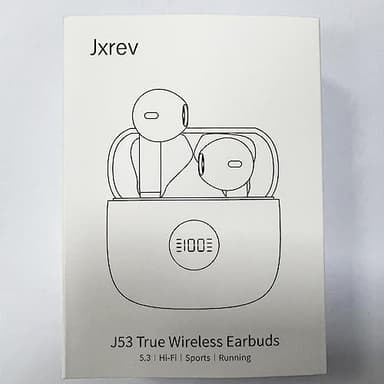 Wireless Earbuds, Bluetooth 5.4 Headphones LED Power Display Ear Buds Bass Stereo, Bluetooth Earbuds in-Ear Noise Cancelling Mic, 40H Playback Mini Case IP7 Waterproof Sports Earphones for Android iOS - Image 8
