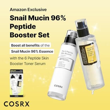 COSRX Snail Mucin 96% Peptide Booster Set - Amazon Exclusive - Korean Skin Care, Gift Sets, Skin Care Sets for Women, Advanced Snail Mucin Serum, Face Serum - Image 2