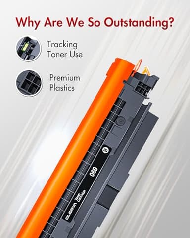 069 Toner Cartridge Set MF753Cdw - 4 Pack Replacement for Canon 069 Toner Cartridge Set 069H Works for Canon Color ImageCLASS Mf753cdw MF751Cdw MF752Cdw LBP674Cdw MF752Cdw MF756Cx LBP673Cdw (B/C/Y/M) - Image 4