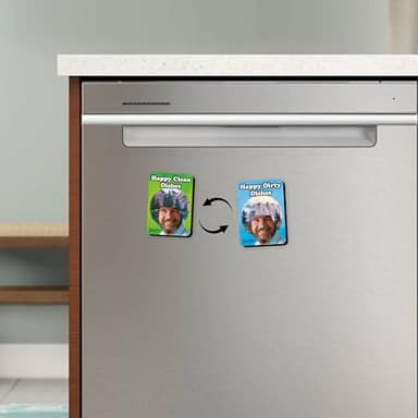GAMAGO - Bob Ross Dishwasher Magnet - Image 5