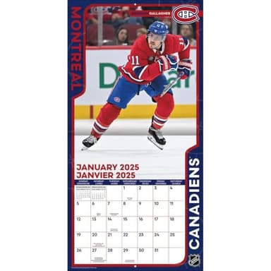 TURNER SPORTS Montreal Canadiens 2025 Mini Wall Calendar (25998040586) - Image 4