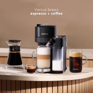 Nespresso Vertuo Lattissima Coffee and Espresso Maker by De'Longhi, Matte Black & Glossy - Image 6