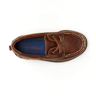 Carter's Boy's Bauk Dress Shoes, Light Brown, 8 Toddler - Image 4