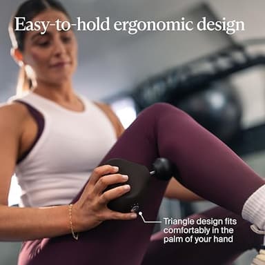 TheraGun Mini (3rd Generation) by Therabody – Ultra-Portable Massage Gun and Travel Essential for Fast, Effective Pain and Tension Relief Anywhere (Black - Image 4