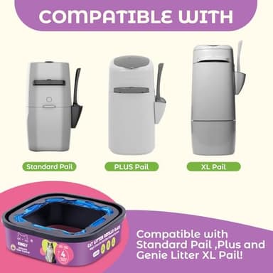 Premium Cat Litter Refill Bags |Jumbo 28FT 2-Pack | Lasts Up to 8 Months | 2 Cartridges for Superior Odor Control - Image 3