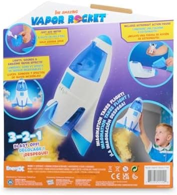 EnergX Amazing Vapor Rocket with Astronaut Action Figure, Blasts Off with Vapor Effects, Lights & Sounds (Ages 3+ - Image 7