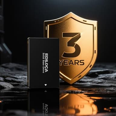 Ediloca 1TB SSD Internal Solid State Drive 2.5" SATA III 6Gb/s, 550MB/s Read Speed 3D TLC NAND, 1TB SATA SSD PC/Laptop Upgrade, Shock-Resistant & Drop-Proof(ES106) - Image 7