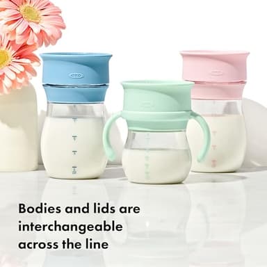 OXO Tot Transitions 360 Cup 9 Oz. - Opal and Dusk - 2 pack - Image 4