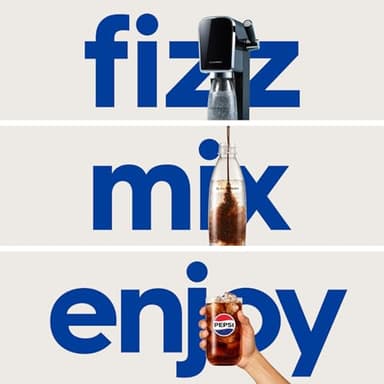 SodaStream Art Sparkling Water Maker Bundle in Black, with 3-Pack CO2 and Carbonating Bottle - Image 2