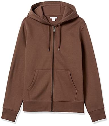 Amazon Essentials Men's Full-Zip Fleece Hoodie (Available in Big & Tall), Medium Brown, XX-Large - Image 9