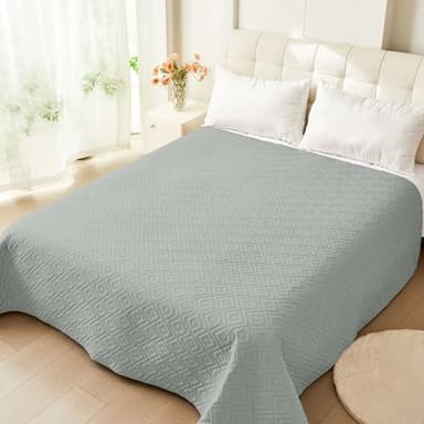 hyha Waterproof Dog Blanket, Soft Pet Bed Blankets, Waterproof Sofa Couch Cover for Dogs Washable, Reversible Pet Couch Covers for Sofa Furniture (82x102 Inch, Grey/Dark Grey) - Image 8