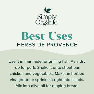 Simply Organic Ssnng Herbes De Provence, 1 Oz (Pack Of 6) - Image 4