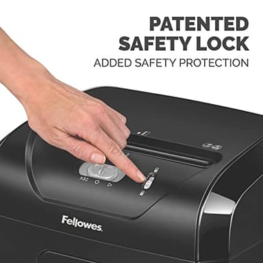 Fellowes 14C10 14-Sheet Cross-Cut Home Office Paper Shredder - Image 3