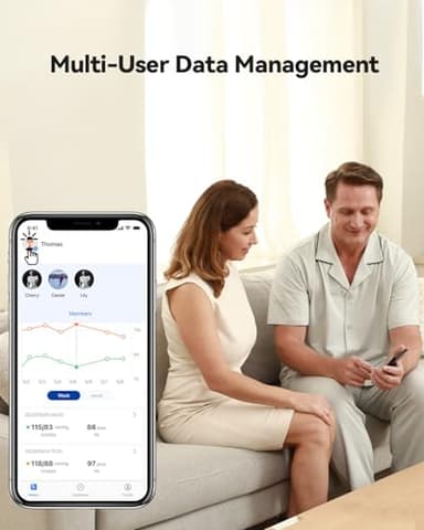 Checkme Blood Pressure Monitor for Home Use - Upper Arm Cuff, Bluetooth BP Machine, Accurate Readings in 30 sec, App Enabled for iOS & Android, Stores 50 BP Readings, Green - Image 6