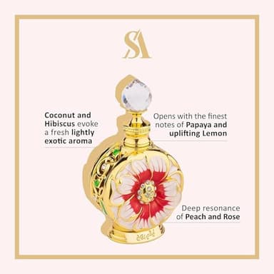 Swiss Arabian Layali Rouge - Luxury Products From Dubai - Long Lasting Personal Perfume Oil Fragrance - A Seductive Signature Aroma - 0.5 Oz - Image 2