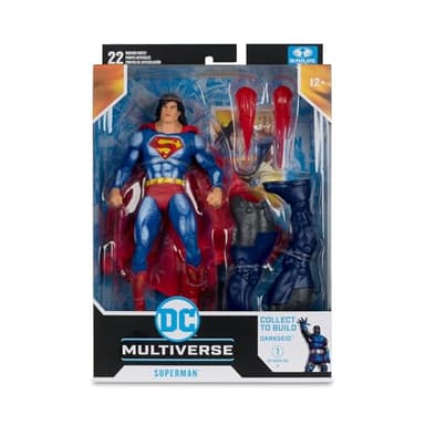 McFarlane Toys - DC Multiverse Superman (Justice League Task Force) 7in Build-A Figure - Image 7