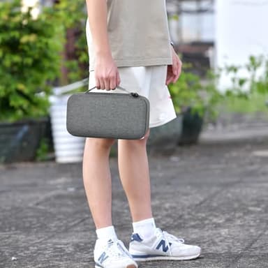 Wireless Microphone Case for JBL Wireless Two Microphone System for JBL Partybox DIY - Sized Mic Case Fits from 8.25-10.5In Handheld Dual Mic, Recivers, Audio Cable, Power Cord-Grey(Box Only) - Image 6