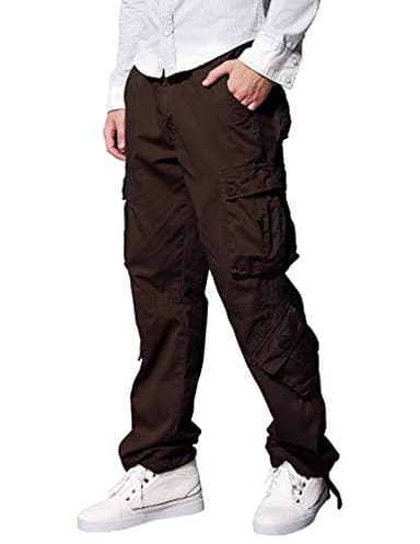 Match Men's Wild Cargo Pants(Brown,32) - Image 2
