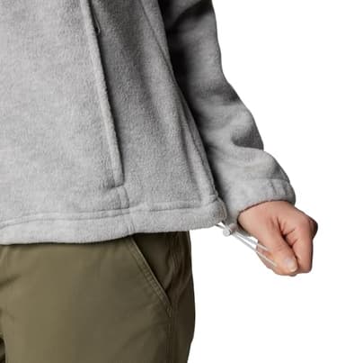 Columbia Womens Benton Springs Full Zip Fleece Jacket, Cirrus Grey Heather, 3X - Image 7
