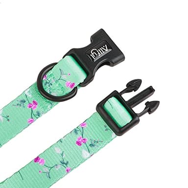 Dog Collar Adjustable Summer Flower Dog Collars with Safety Buckle Soft Comfortable Pet Collar for Small Medium Large Dogs - Image 8