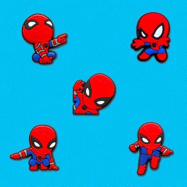 20Pcs Shoe Charms for Croc Sandals Decoration for Teen Adults Party (Red) - Image 4