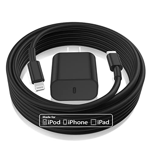 Apple Fast Charger, Apple & ETL MFi Certified 1Pack 20W iPhone Fast Charger with Long USB C to Lightning Cable 3Ft, Super Charger for iPhone for iPhone 13/12/12 Mini/12 Pro/12 Pro Max/11/ iPad - Image 1