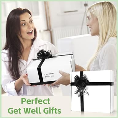 Get Well Gifts for Women, Feel Better Self Care Package for Women, Get Well Soon Gift Baskets Thinking of You Box Set with Throw Blanket for After Surgery Recovery Sick Friend Cancer Chemo - Image 7