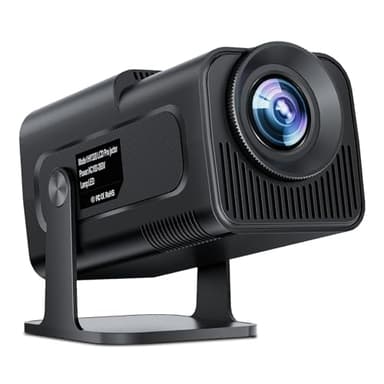 Mini Projector with WiFi Bluetooth, Built-in Apps - Salange HY320 4K 1080P Mini Projector, 12000 Lumen, Android 11.0, 270° Adjustable Stand, Auto Keystone, pk HY300 Projector [2025 Upgrade] - Image 1
